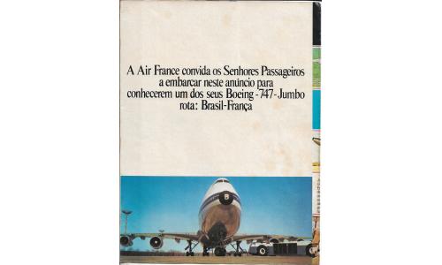 Air France Folder Boeing 747